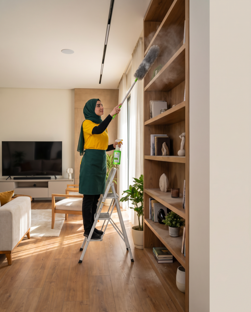 تنظيف المنازل العميق: متى تحتاجه وما الفرق عن التنظيف العادي؟